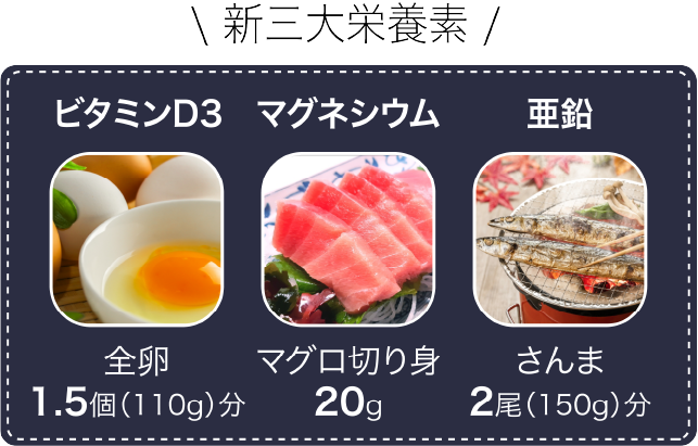 新三大栄養素