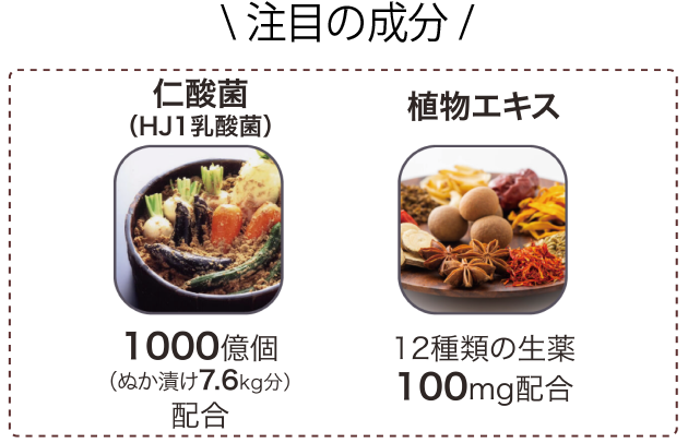 注目の成分