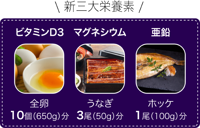 新三大栄養素