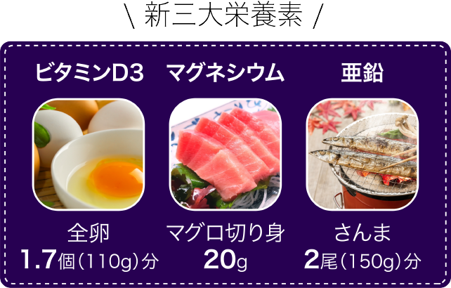 新三大栄養素